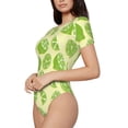 thumbnail image 2 of Naloa Various Lemons Women's Short-Sleeved Onesie, One-Piece Swimsuit for Parties, dates, clubs - Small, 2 of 9