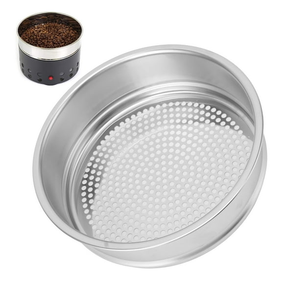 Coffee Bean Cooling Plate, Coffee Bean Screen Prevent Excessive Roasting Household Better Filter Impurities Rustproof Coarse Portable For Baking Machine