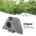 thumbnail image 4 of Adaptador De Poste De Montaje Satelital, Kit De Montaje Satelital Compatible Con ángulo De Instalación De 8 Grados Garantiza Una Señal Estable Para Postes De 21 Mm A 25 Mm, 4 of 7