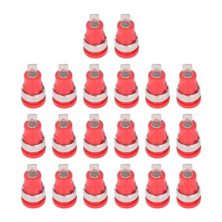 

Banana Socket Widely Used Electrical Test Accessories Strong Connectivity Nice Transmission Corrosion Resistance For Game Consoles For Power Regulators Red