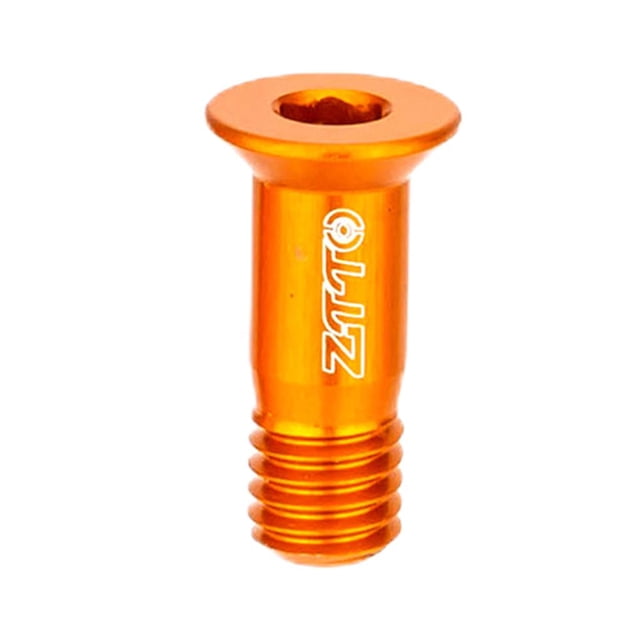 Tornillo guía de rueda M5*14.2mm para bicicleta, pieza de reparación para ruedas de bicicleta de carretera y montaña naranja