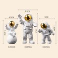 thumbnail image 4 of Moon Ambient Light Yellow Modern Office Decor Plastic Smart Device, 4 of 9