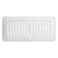 thumbnail image 4 of Imperial Louvered Plastic Floor Register - Easy to Clean - 5 Count, 4x10 Inch, White, 4 of 6