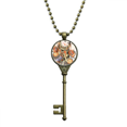 thumbnail image 1 of Collier Porte-Clés Motif Image Nouvel An Chinois Plateau Pendentif Chaîne Ornée, 1 of 3