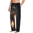 thumbnail image 2 of Disketp Creative Poker Men'S Pajama Pants - Ultra Soft Fleece Sleep And Lounge Pants (Size: S-Xxl), 2 of 9
