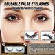 thumbnail image 2 of Pestañas autoadhesivas sin pegamento, pestañas postizas naturales y esponjosas reutilizables, pestañas largas de extensión, maquillaje, pestañas postizas gruesas, 2 of 8