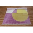 thumbnail image 4 of Casavani Fine Traditional Carpet Yoga Dhurrie,Pink 4x8 feet, 4 of 6