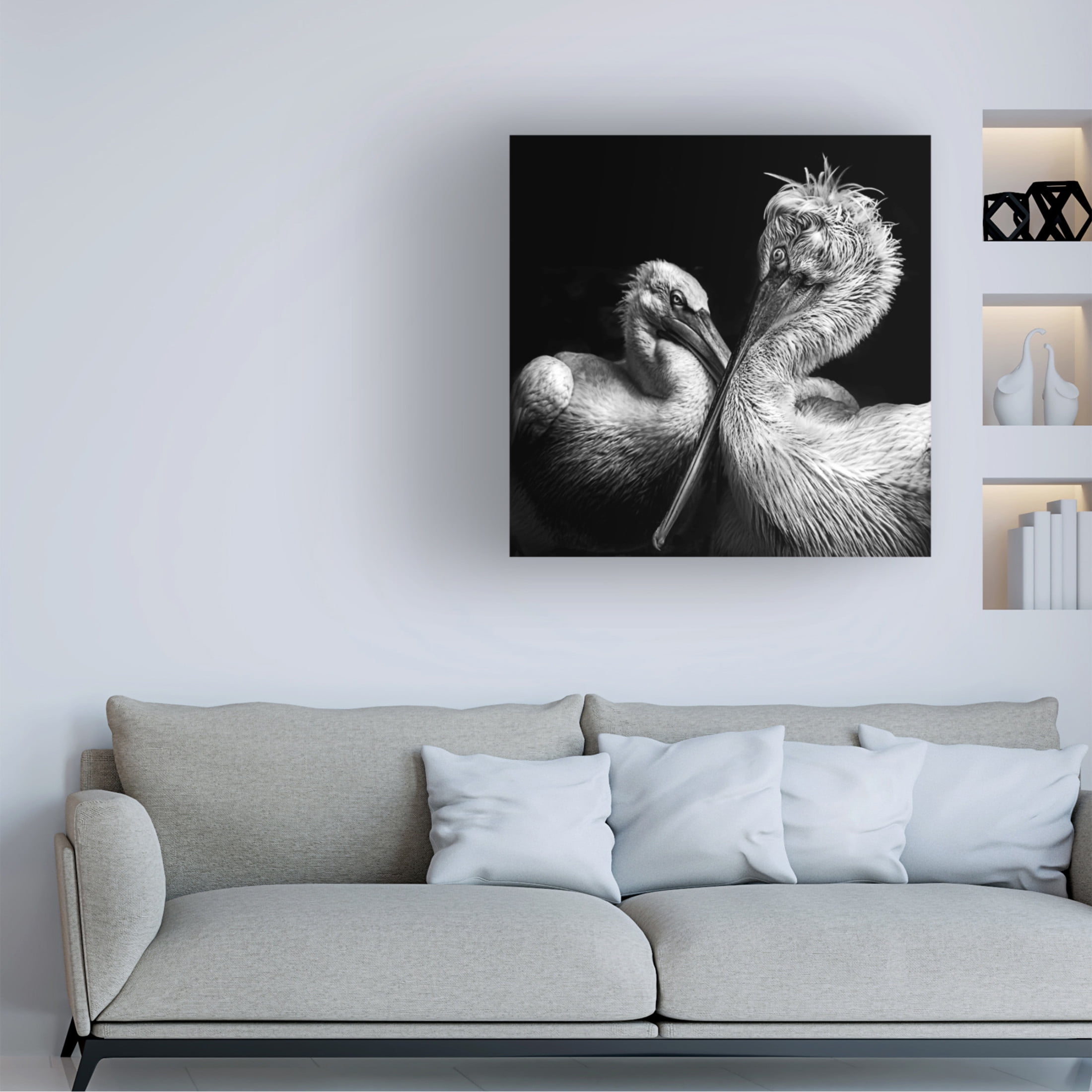 Trademark Fine Art Anita Singh  Crisscross Canvas Wall Art