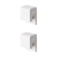 thumbnail image 1 of Injueey Wall Mounted Toothpaste Clip Self Adhesive Toiletries Rack Cleaning Cream Storage Punch-free Organizer Holder Multi-purpose Blanco 2piezas, 1 of 6
