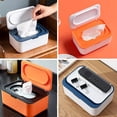 thumbnail image 2 of Inteprter Dispensador de toallitas húmedas PP sellado contra la humedad para servilletas frescas, caja para pañuelos de papel húmedo, Almacenamiento y organización del hogar B, 2 of 5