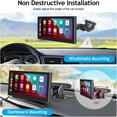 thumbnail image 4 of Road Top Wireless Carplay & Android Auto, 8.8'' Touch Screen, Apple Carplay Car Stereo with Backup Camera, Support Mirror Link, Bluetooth 5.0, Siri, GPS Navigation, FM, Music, Video, 4 of 8