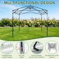 thumbnail image 6 of Ktaxon 8x12ft Walk-in Greenhouse, Instant Pop Up Tent with Weatherproof PE Cover, White, 6 of 7