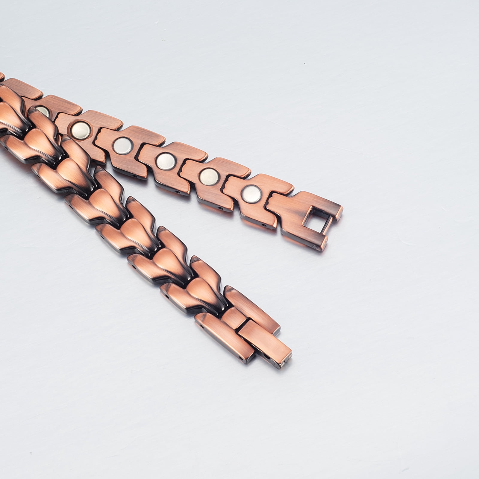 Wollet Copper Magnetic Bracelets Men, Pure Copper Jewelry, Valentine‘s Day Gift