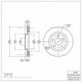 thumbnail image 3 of Front Dynamic Friction Company Disc Brake Rotor 600-39023 (1), 3 of 4