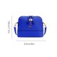 thumbnail image 4 of Sonducket Bolso de hombro de cuero para mujer, bolsos organizadores de pintalabios con correa ajustable, bolsos de compras para interiores y exteriores, Bolsas de mensajero y de hombro azul, 4 of 8