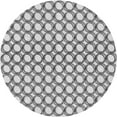 thumbnail image 1 of Ahgly Company Machine Washable Indoor Round Transitional Light Gray Area Rugs, 7' Round, 1 of 7