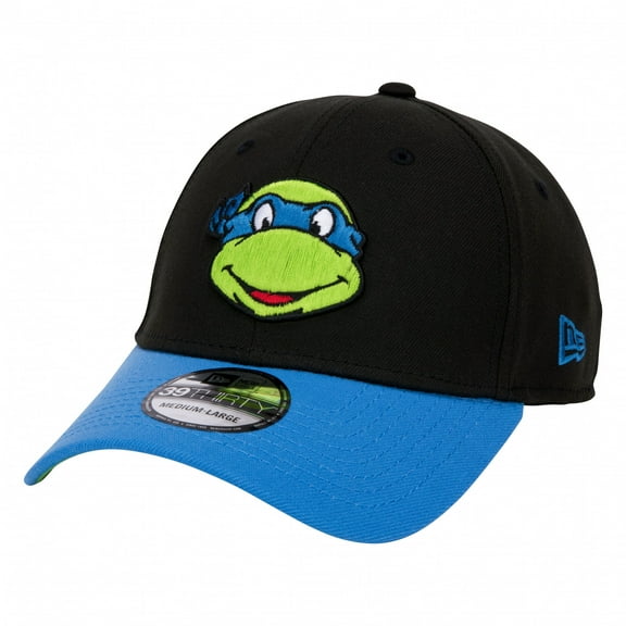 Teenage Mutant Ninja Turtles Leonardo New Era 39Thirty Fitted Hat-Small/Medium