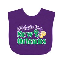 Inktastic Made in New Orleans Boys or Girls Baby Bib