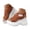 Brown, variant on Women's Platform Wedge Sandals Hollow out Non Slip Walking Sneakers Orthopedic Open Toe Casual Summer Sport Shoes with Arch Support Size 6-10