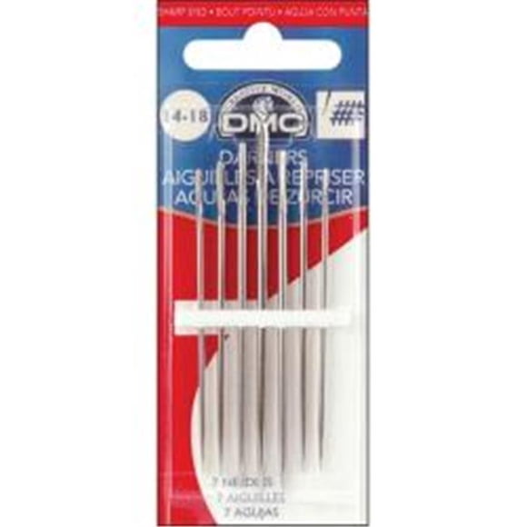 DMC 1769-14-18 Darners Hand Needles, Size 14 by 18 - 5 per Pack