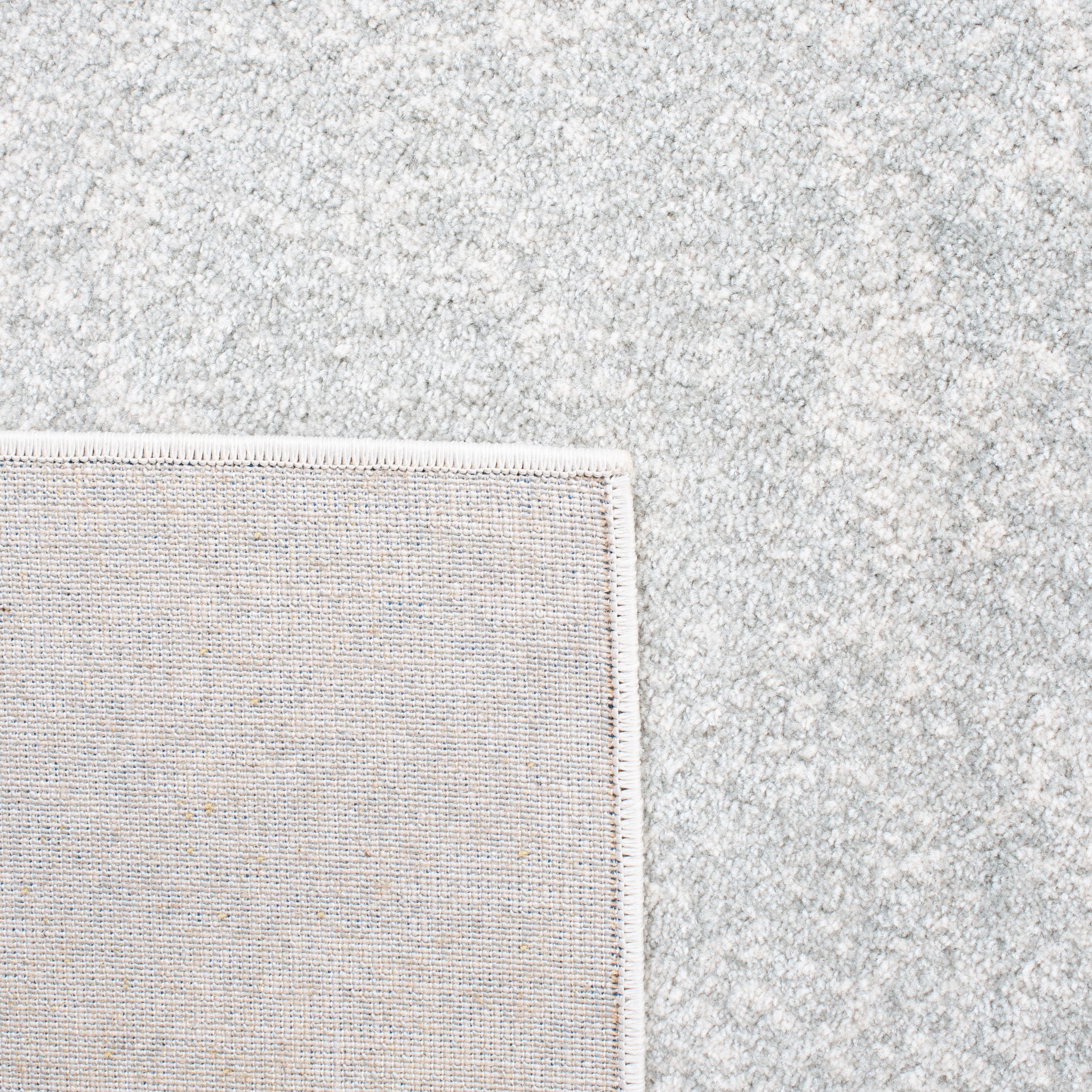 SAFAVIEH Evoke Frosina Abstract Area Rug, Ivory/Sage, 6'7" x 6'7" Round
