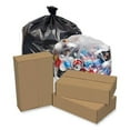 thumbnail image 2 of Pitt Plastics Eco Strong Plus Can Liners, 60 gal, 1.7 mil, 38" x 58", Black, Perforated Roll, 100/Carton, 2 of 4