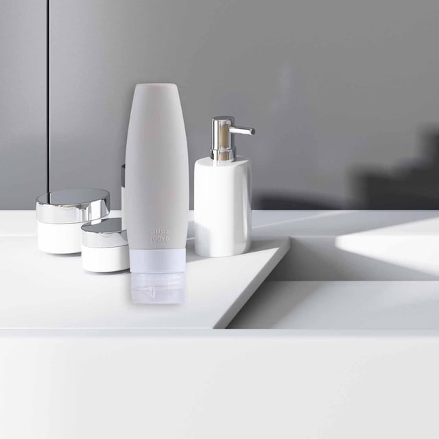 Botellas de viaje de silicona Yinane 90ml para artículos de tocador a prueba de fugas
