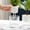 Clear2, variant on Flowerpots with Dish Ceramic, Self Watering Planter African Violet Pots Clear Plastic Automatic Watering Planter Flower Pot Square Plant Pot for All House Plants Succulents Herb, Flower Pots