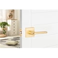 thumbnail image 5 of Sure-Loc VN107 FBL Verona Single Cylinder Keyed Entry Door Lever Set - Black, 5 of 6