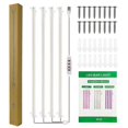 thumbnail image 2 of LED Plant Grow Light Strips 8W 168LED 4000K 169.2lm Bright Grow Lamp with 8H/12H/16H Timer 5, 2 of 5