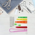 thumbnail image 3 of 14Pcs Drawstring Threader Tools 14Pcs Drawstring Threader Tool Set Sewing Repair, 3 of 7