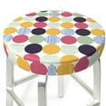 thumbnail image 3 of Disketp Polka Dot Stool Covers Round, Super Soft Round Bar Stool Cushion Covers Seat Cushion - 12 Inch, 3 of 7