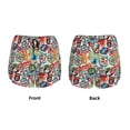 thumbnail image 5 of Lsque Cute Nautical Printed Women's Running Shorts with Liner Pockets,Elastic Quick Dry Workout Athletic Gym Yoga Shorts,Womens High Waist Shorts-Medium, 5 of 9