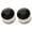 Black, variant on 1 Pair Iron Eardrops Strong Magnetic Health Pierced Round Magnetic Iron Eardrops Earrings Gift for Women
