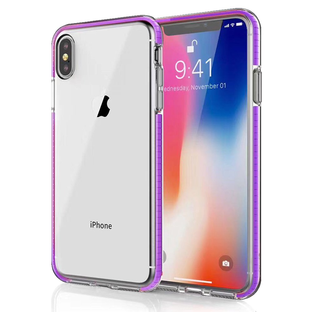 Apple iPhone XS / iPhone X Full Body Clear TPU Bumper Shockproof