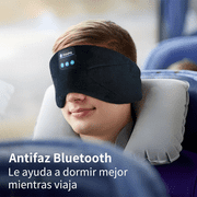 SYPVRY-3D Bluetooth Sleep Headphone Eye Mask - Surround Music for Travel, Meditation & Sleep