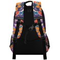thumbnail image 3 of FORMRS Kids School Backpack Elementary Student Unisex Travel Bookbag with Reflective Stripes, Colorful Painted Flowers Pattern, 3 of 7