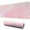 thumbnail image 1 of Golden Inspiration for Your Desk - 'Stay Positive' Mousepad - Large Non-Slip Rubber Base, Stitched Edges, Waterproof - Ideal for Work, Gaming or Home Office, 1 of 7