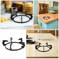 thumbnail image 3 of TEHAUX 2Pcs Cast Iron Gas Stove Rack Heavy Duty Pan Holder Stand for Kitchen Cooktop Accessories, 3 of 8