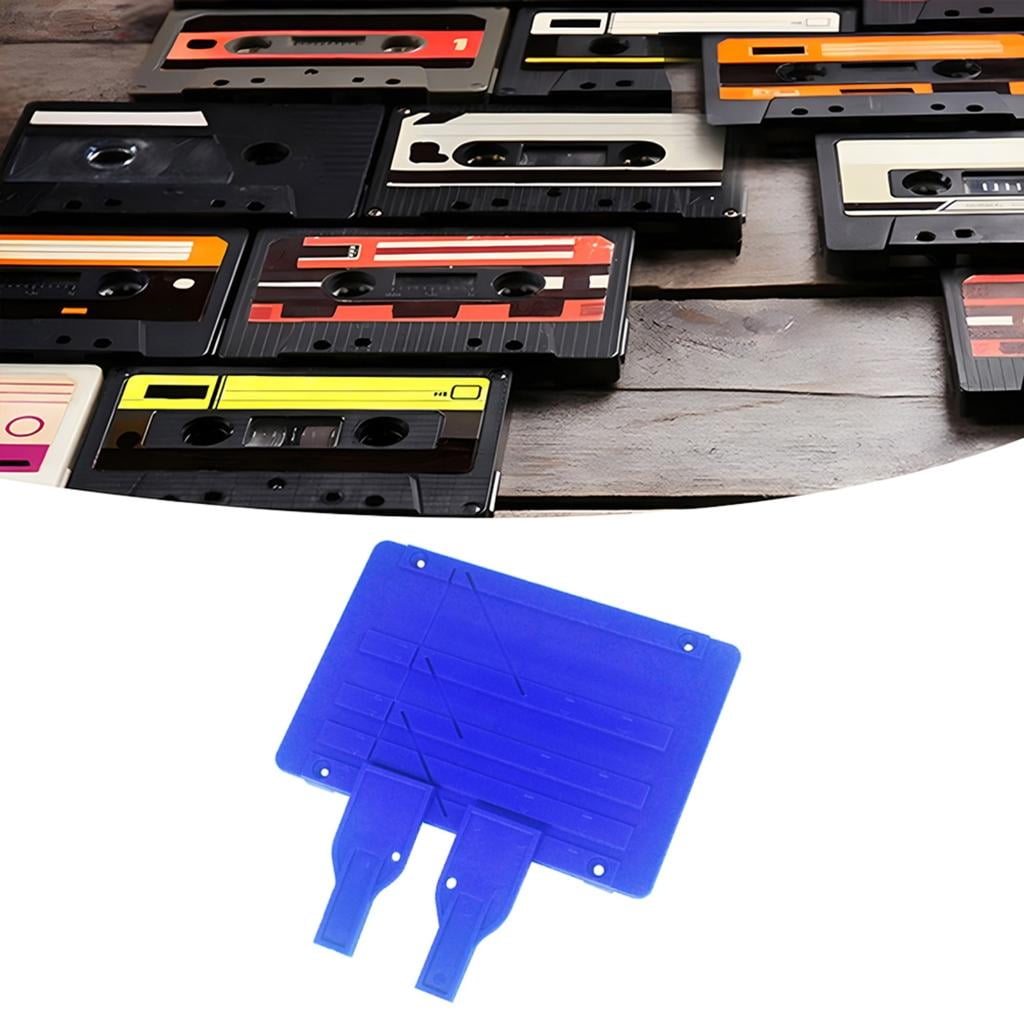 Jesscasday Tape Splicing Set for Opening Cassette Tape Repair with Two Fixers Set