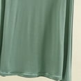 thumbnail image 5 of Hrsba Womens Soft Bed Jacket Crew Neck Loose Fit Comfort Casual Long Sleeve Lounge Tops, 5 of 6