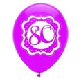 thumbnail image 1 of Ballons en Latex Pointillés 80e (Lot de 6), 1 of 1