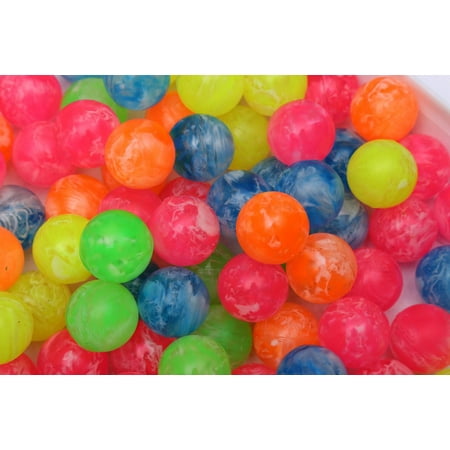 15 Bouncy Jet Ball Mixed 20mm Birthday Party Loot Bag Fillers Kids Birthday