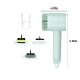 thumbnail image 3 of XGFHYJEH Electric Spin Scrubber, Cordless Cleaning Brush, Power Spin Scrubber, Scrub Brush, Scrubber Cleaner, Electronic Scrubber, Barhroom Scrubber With 3 Brush Heads, 3 of 7