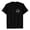 A-BK2, variant on Tiweut Mens T-Shirts Letter Print Loose Round Neck Short Sleeve Slim Boy Tops