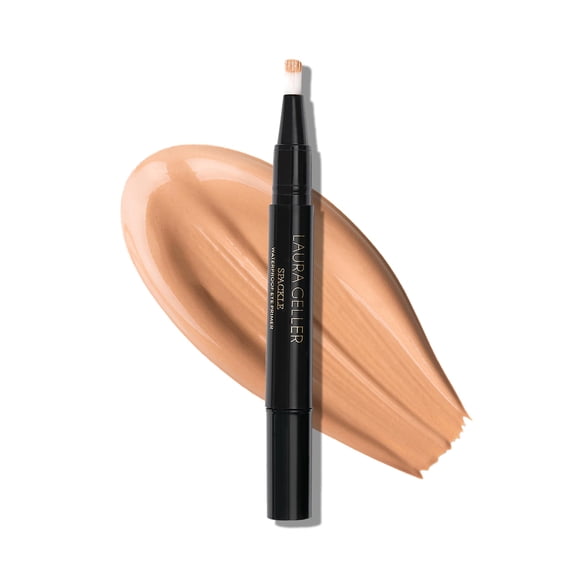 LAURA GELLER NEW YORK Prebase para sombra de ojos resistente al agua - Reduce la apariencia de líneas finas - Dura todo el día - Universal
