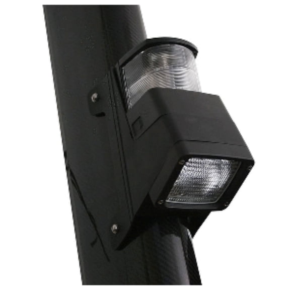 9" Black and Clear Outdoor Hardware Accessories Hella Marine Halogen 8504 Series Masthead and Floodlight Lamp