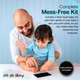 thumbnail image 3 of Kit para huellas de manos y pies de bebé "Felt Like Sharing" 43x24 cm, 3 of 8