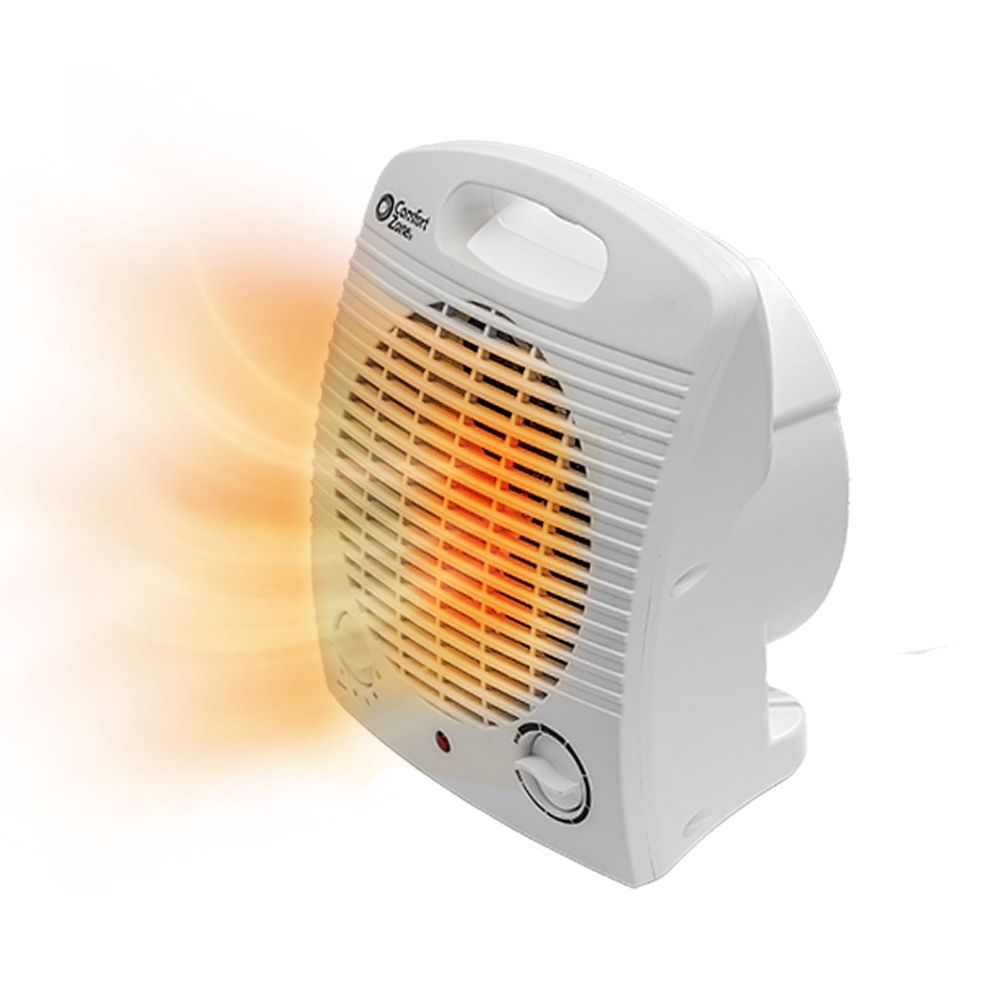 Comfort Zone Portable Fan-Forced Electric Space Heater with Thermostat