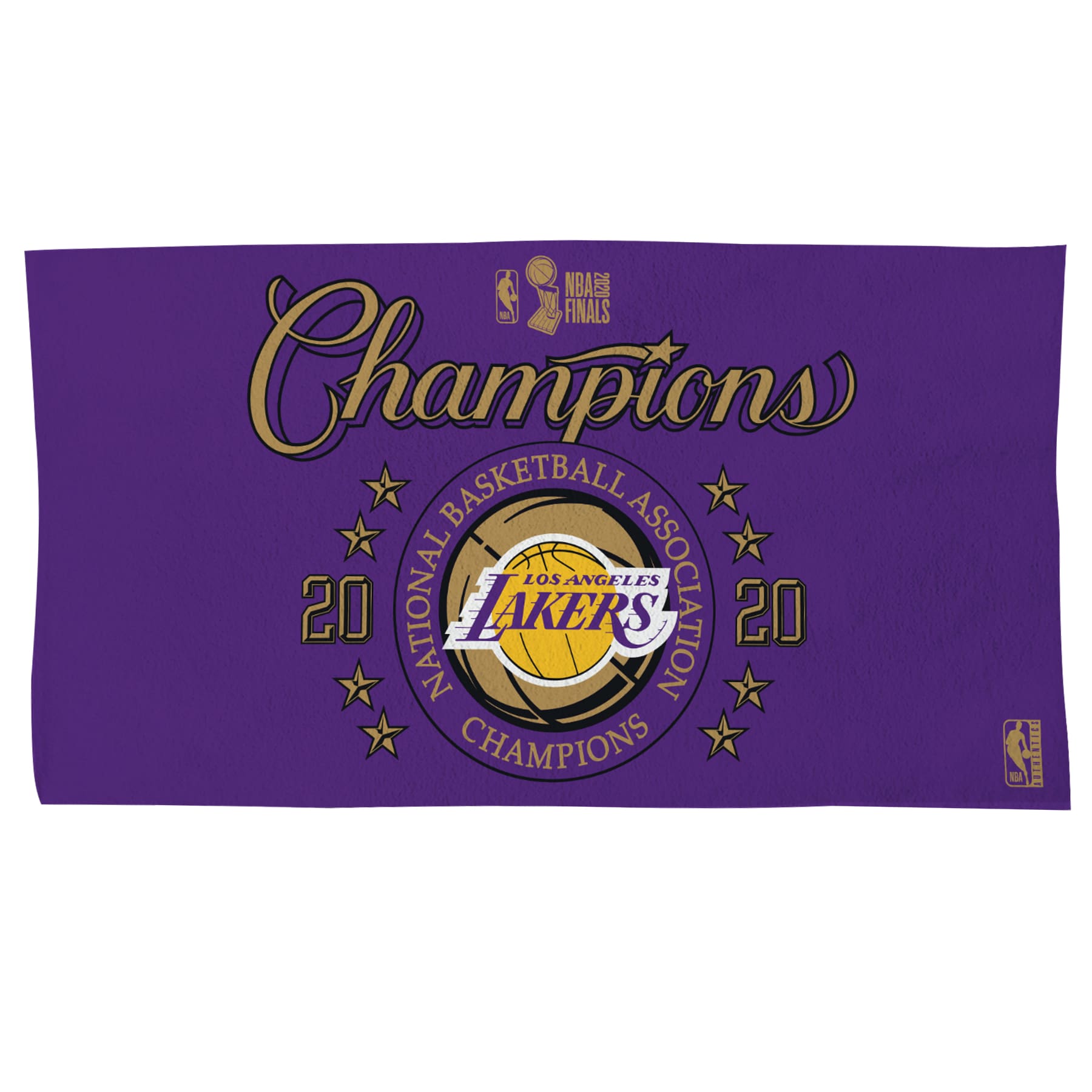 Los Angeles Lakers WinCraft 2020 NBA Finals Champions Locker Room 22'' x 42'' On-Court ...